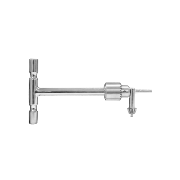 Steinmann-Pin-Introducer-with-Imported-Stainless-Steel-Chuck-Key-6.0-MM-Capacity