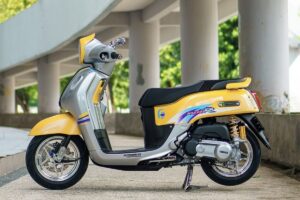 Modifikasi Yamaha Fazzio: Tampil Garang ala F1ZR Millenium