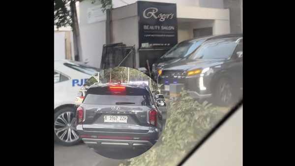 Palisade ZZH Keluar Salon, Kawal Polisi? Izinnya Apa?