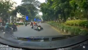 Pemotor Lawan Arus Bogor Terlindas Fortuner: Detik-Detik Dramatis