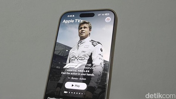 Rasakan Sensasi F1: Trailer Haptic Apple Bikin iPhone Bergetar